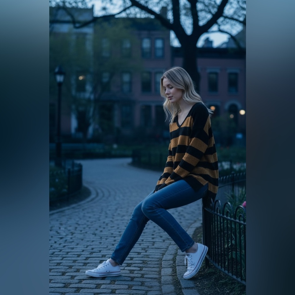 Striped sweater